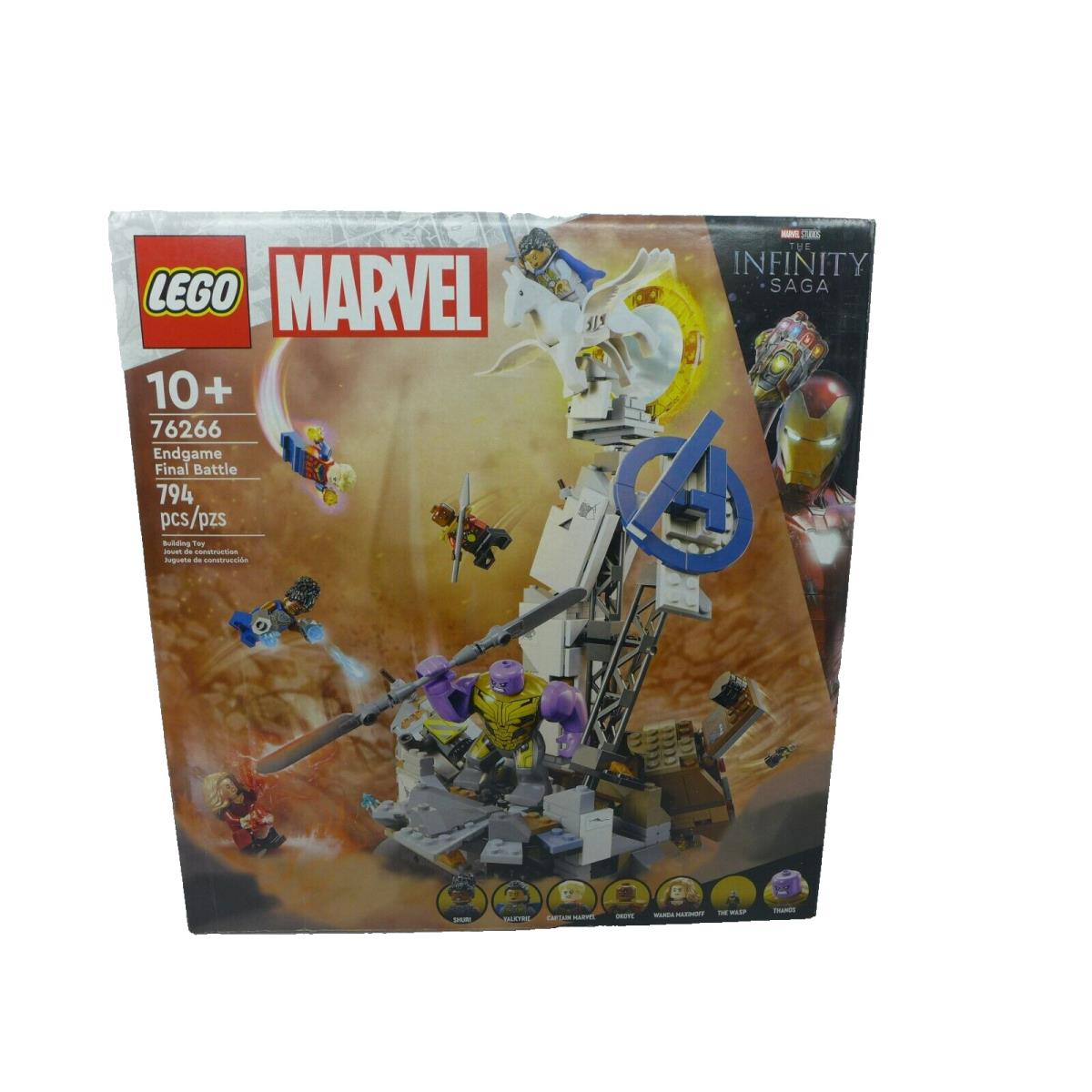 Lego Marvel The Infinity Saga Endgame Final Battle Building Toy 76266