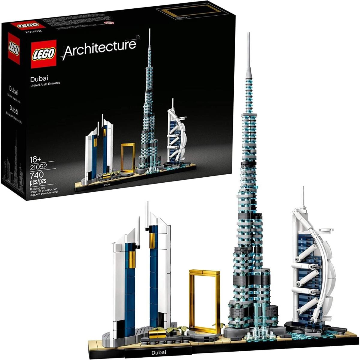 Lego Dubai Architecture 21052 Retired Set 714 Pieces Ages 16+