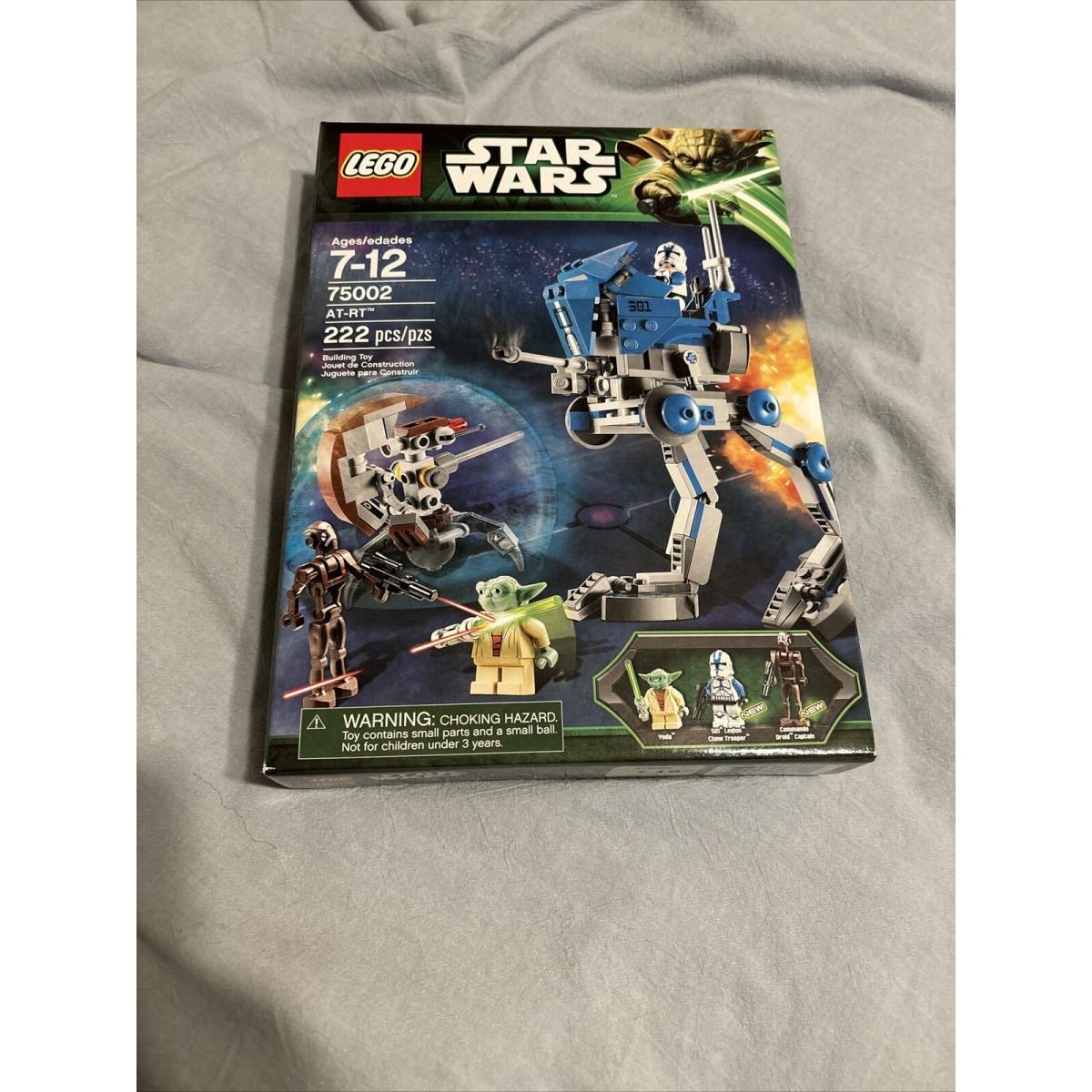 Lego Star Wars 75002 At-rt 2013 Retired Set 501st Trooper Yoda