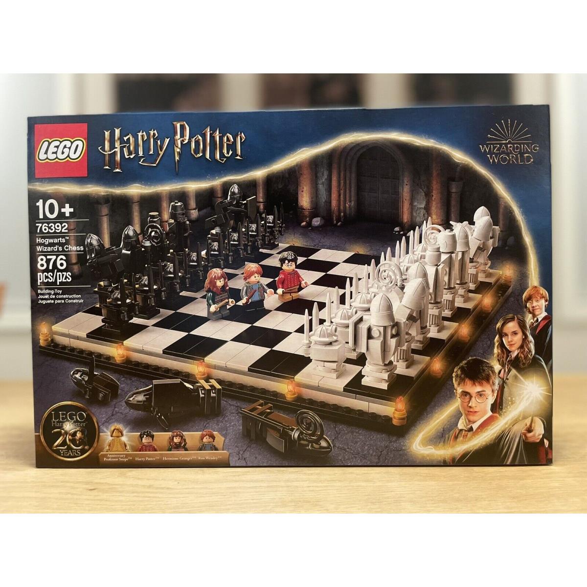 Lego Harry Potter: Hogwarts Wizard s Chess 76392 20 Years Anniversary Gold Snape - Gold