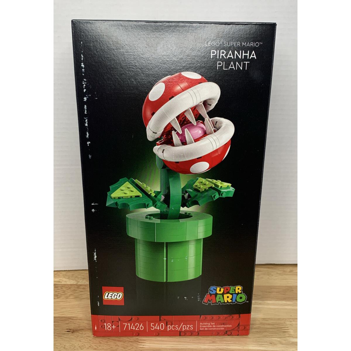 Piranha Plant Lego Set 71426 Super Mario Bros. Nintendo Sealed