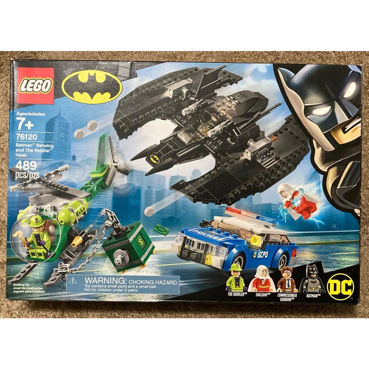 Lego Dc: Batman Batwing and The Riddler Heist - Set 76120