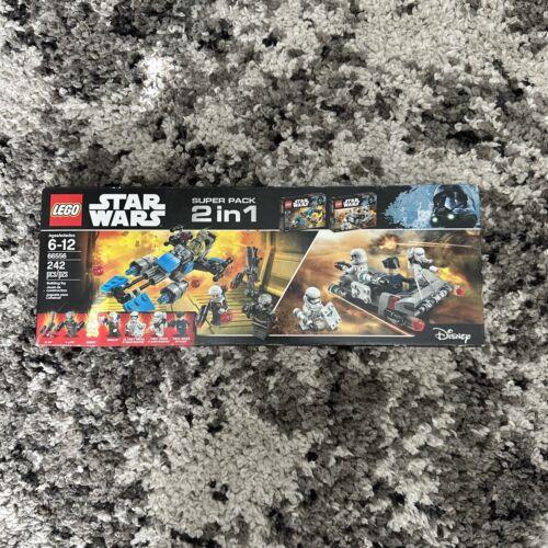 Lego Star Wars 66556: Super Pack 2 in 1 75166 75167 - Box