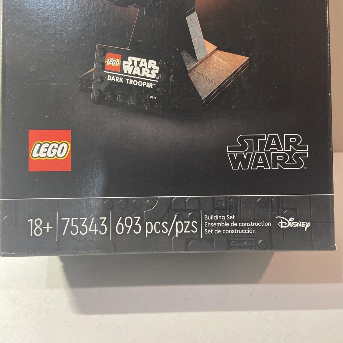 Lego Star Wars Dark Trooper Helmet 75343 - New/