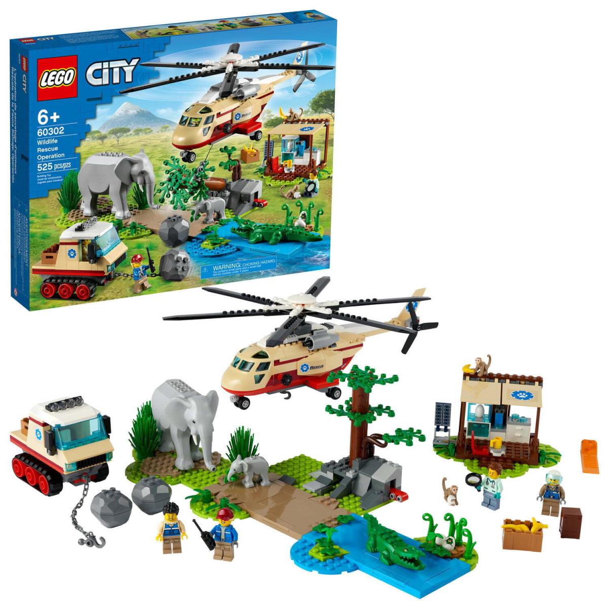 Lego City Wildlife Rescue Operation 60302