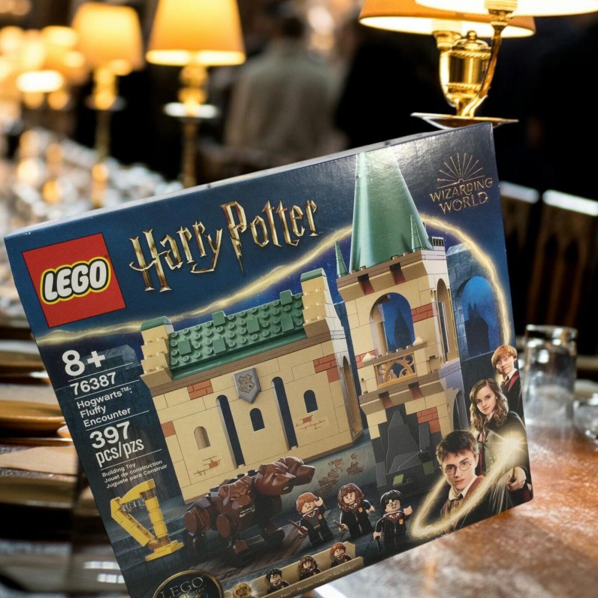 Lego Harry Potter 76387 Hogwarts Fluffy Encounter Building Kit 397 Pcs