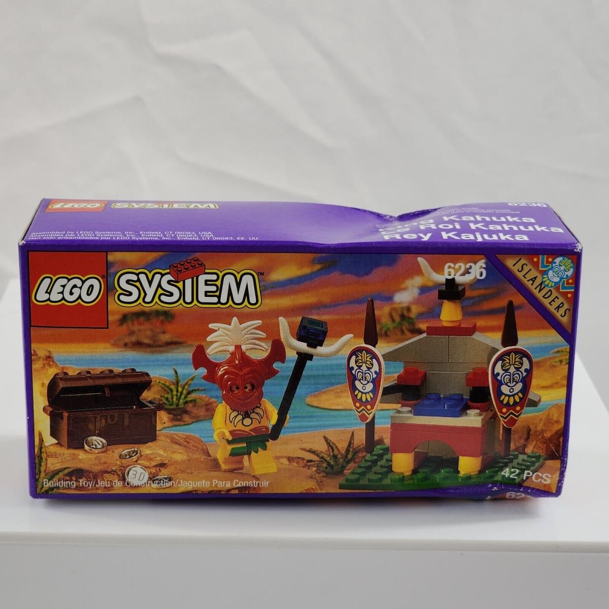 Vintage 1994 Lego System 6236 Islanders King Kahuka