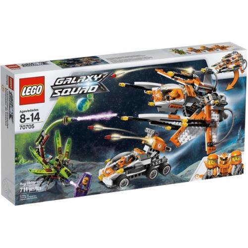 Lego Bug Obliterator 70705 Set Box Parts Space Police Iii