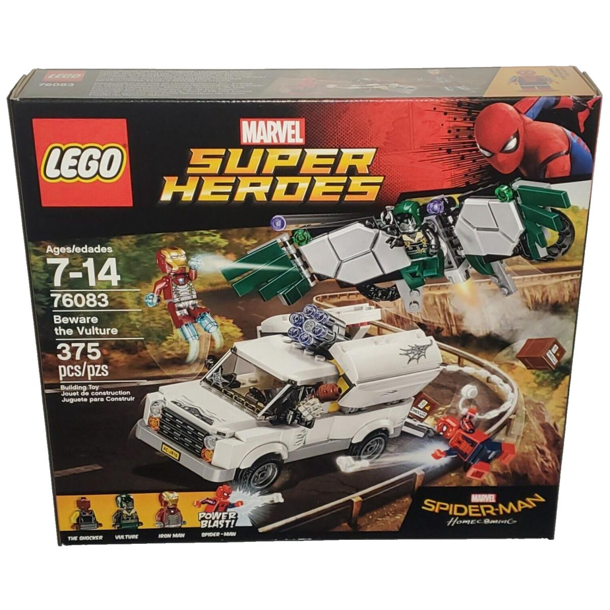 Lego Marvel Spiderman Homecoming Set 76083 Beware The Vulture