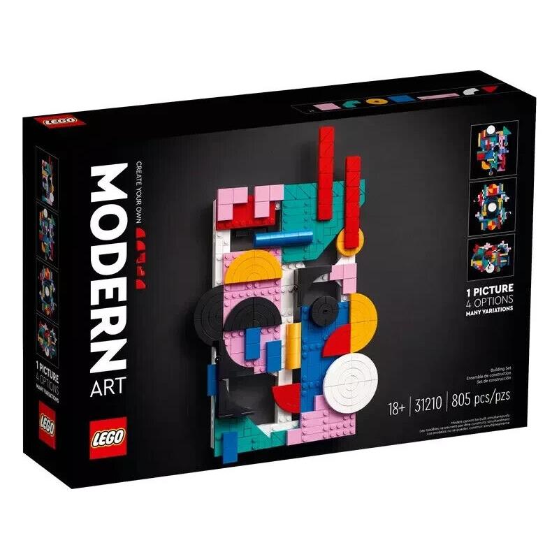 Lego Modern Art 31210 Art Minifigure Building Set in Hand Ship Worldwide