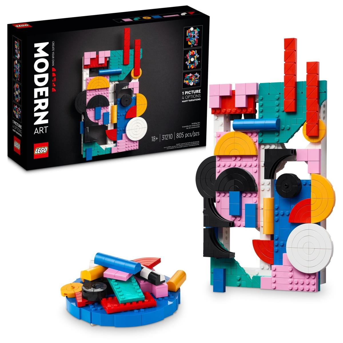 Lego Art Modern Art 31210 Set Retired