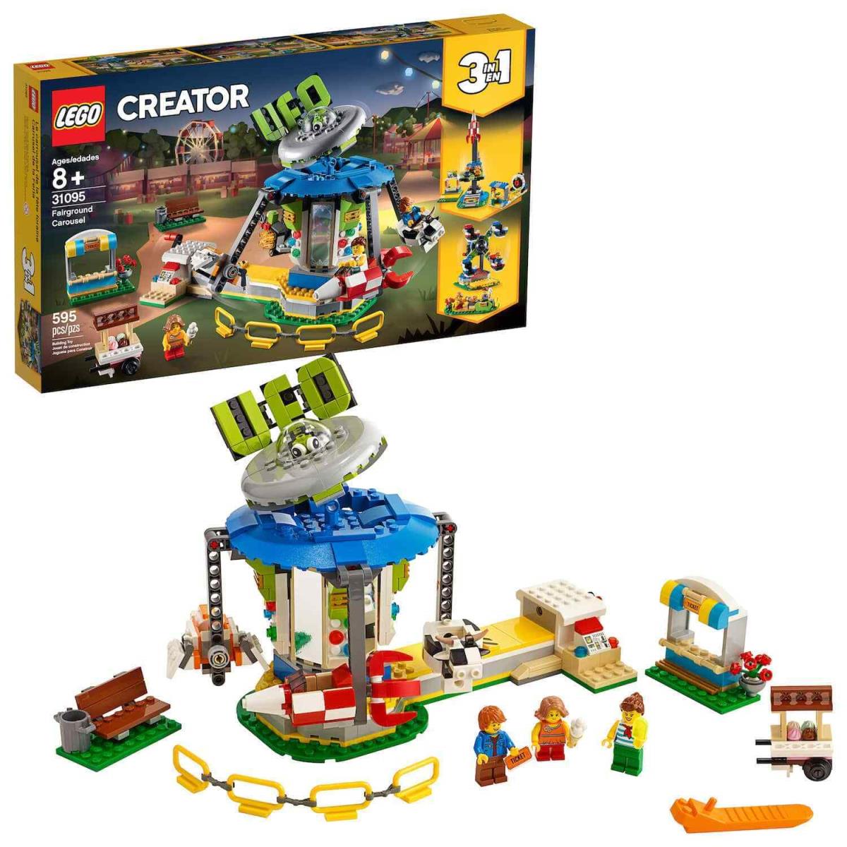 Lego Creator 3in1 Fairground Carousel 31095