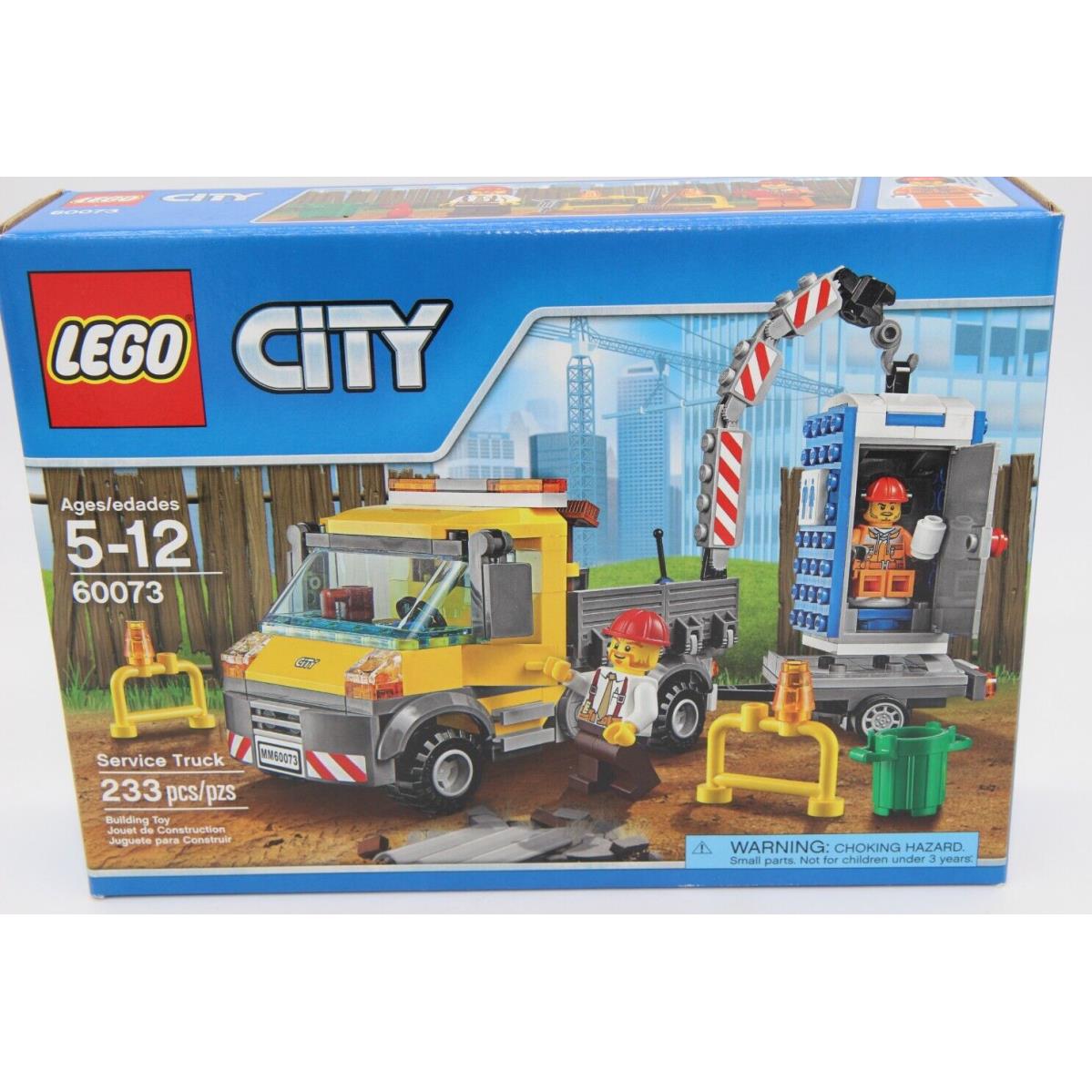 Lego City Service Truck Set 60073 Box