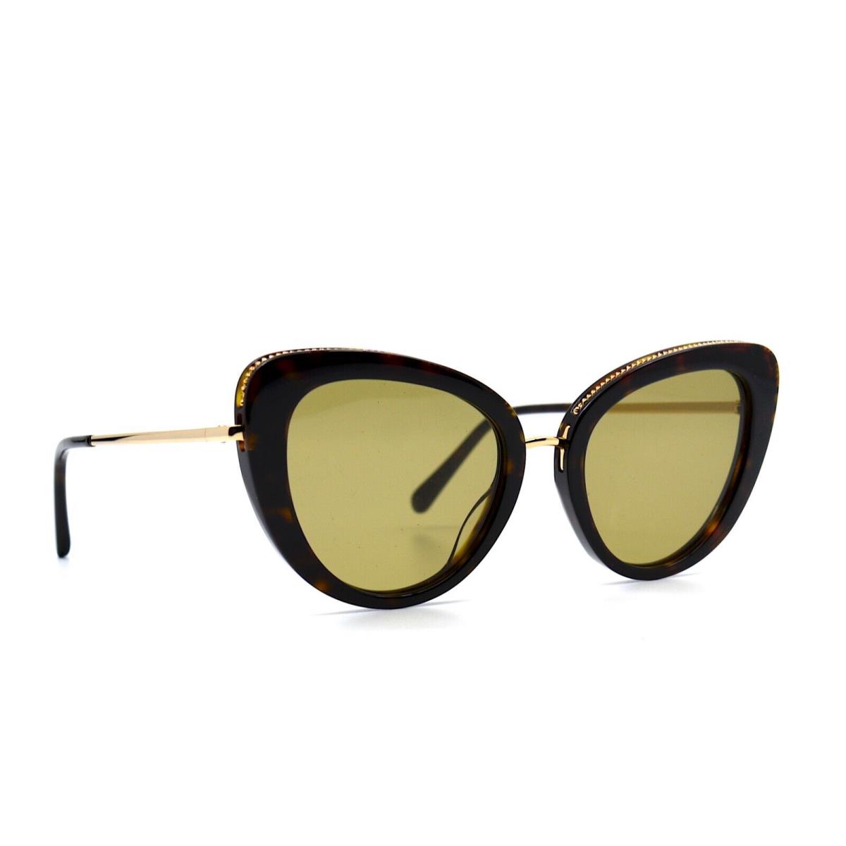 Stella Mccartney SC0189s Havana Gold Sunglasses 50-19-140