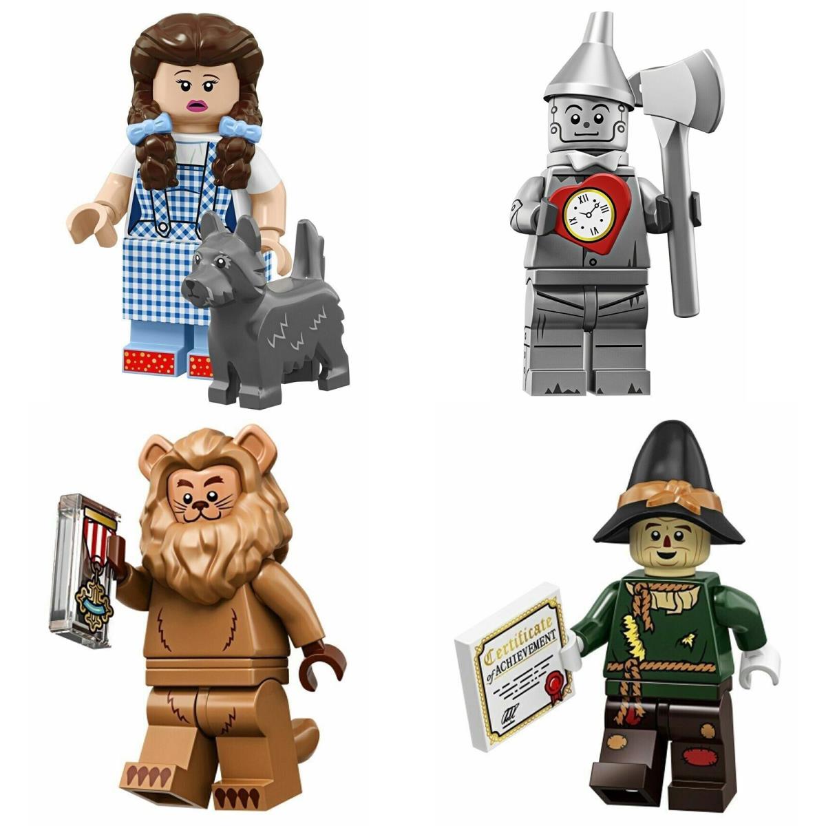 Lego Wizard of Oz Minifigures Complete Set of 4 The Lego Movie Series 2