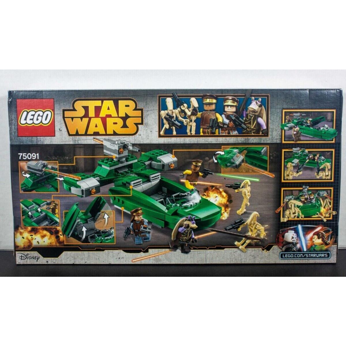 Lego Star Wars Flash Speeder 75091 Building Kit 312 Pcs Playset Retired Set