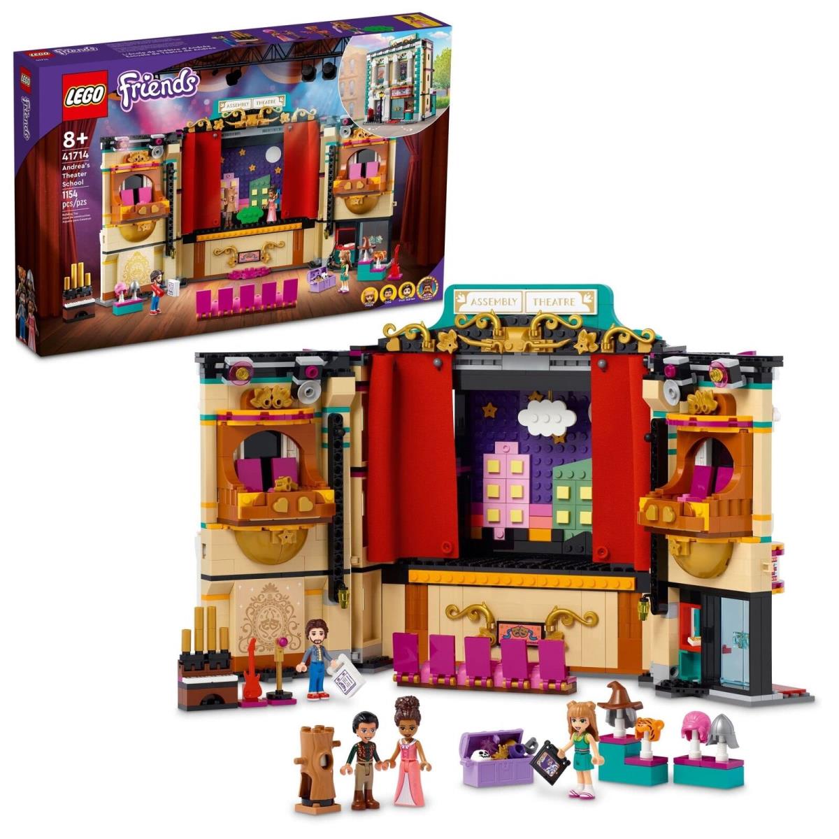 Lego Friends Andrea s Theater School 41714