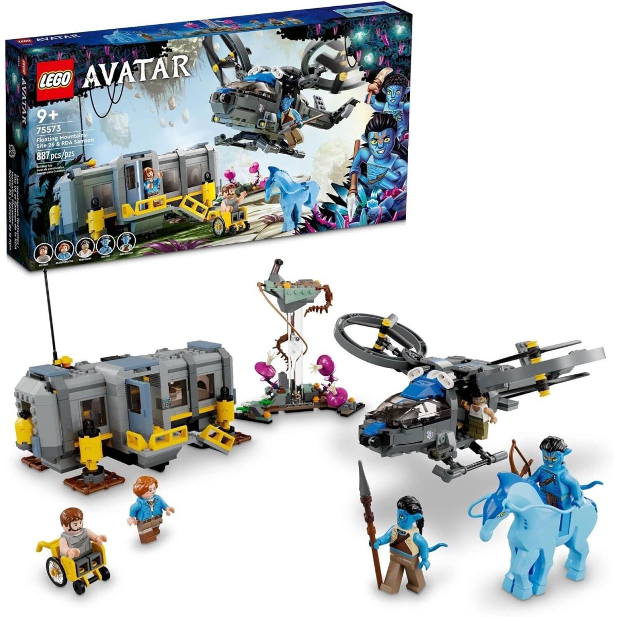 Lego Avatar Floating Mountains Site 26 Rda Samson 75573