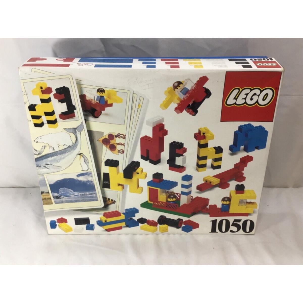 1986 Vintage Lego Basic Building Block Set 1050 Misb Boxed