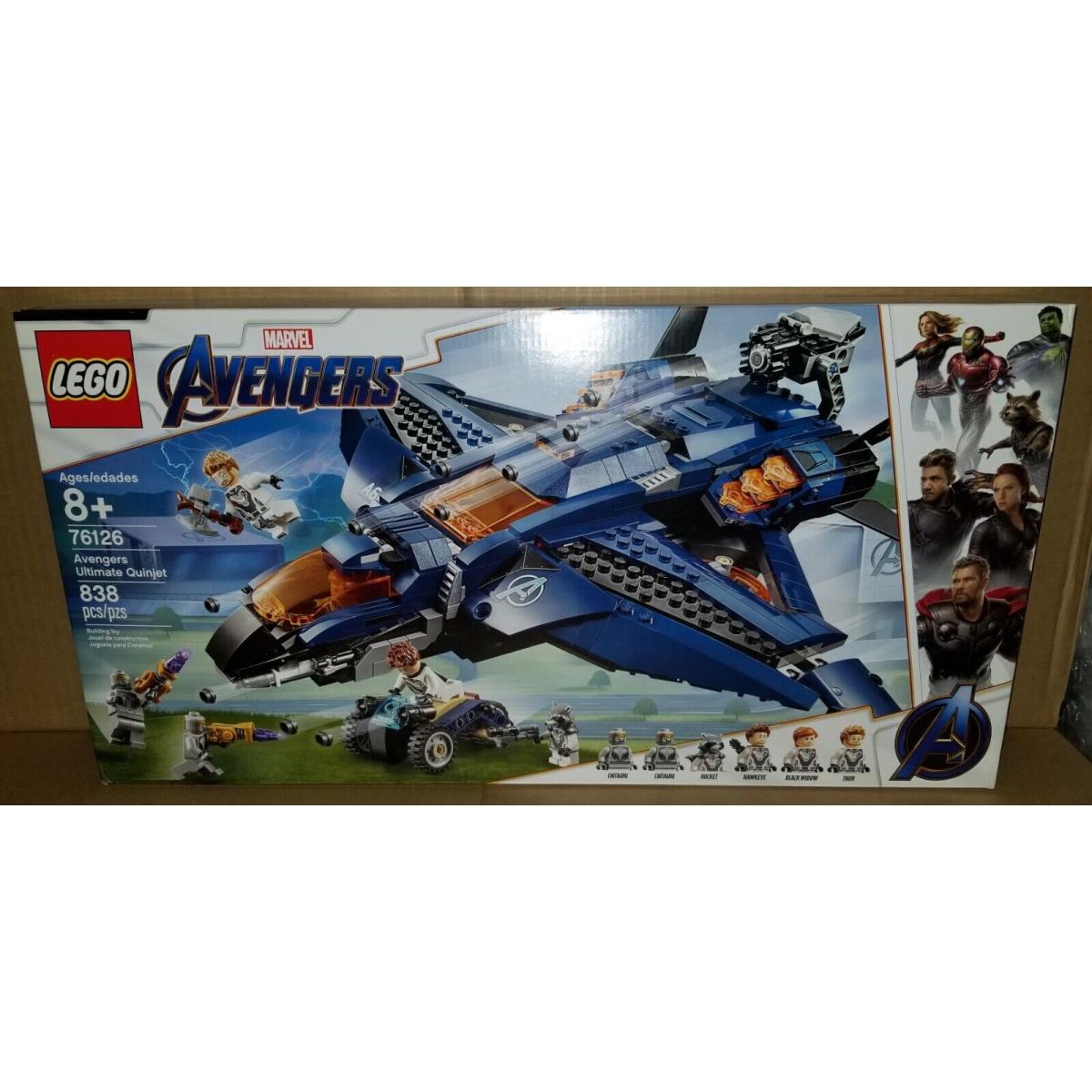 Lego Marvel Super Heroes Avengers Ultimate Quinjet 76126