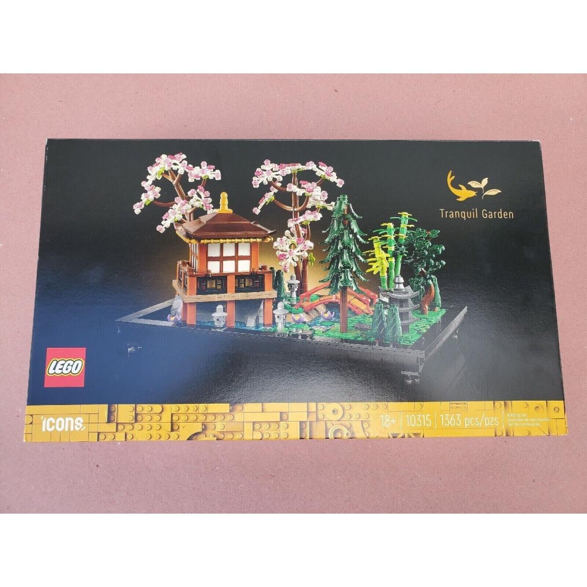 Lego Icons: Tranquil Garden 10315 Building Set