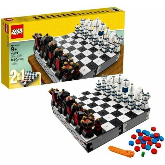 Lego 40174 Iconic Chess Set 2 in 1 -1450 Pieces