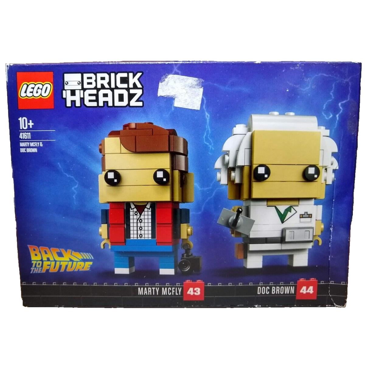 Lego Brickheadz Back to The Future 41611 Marty Mcfly Doc Brown