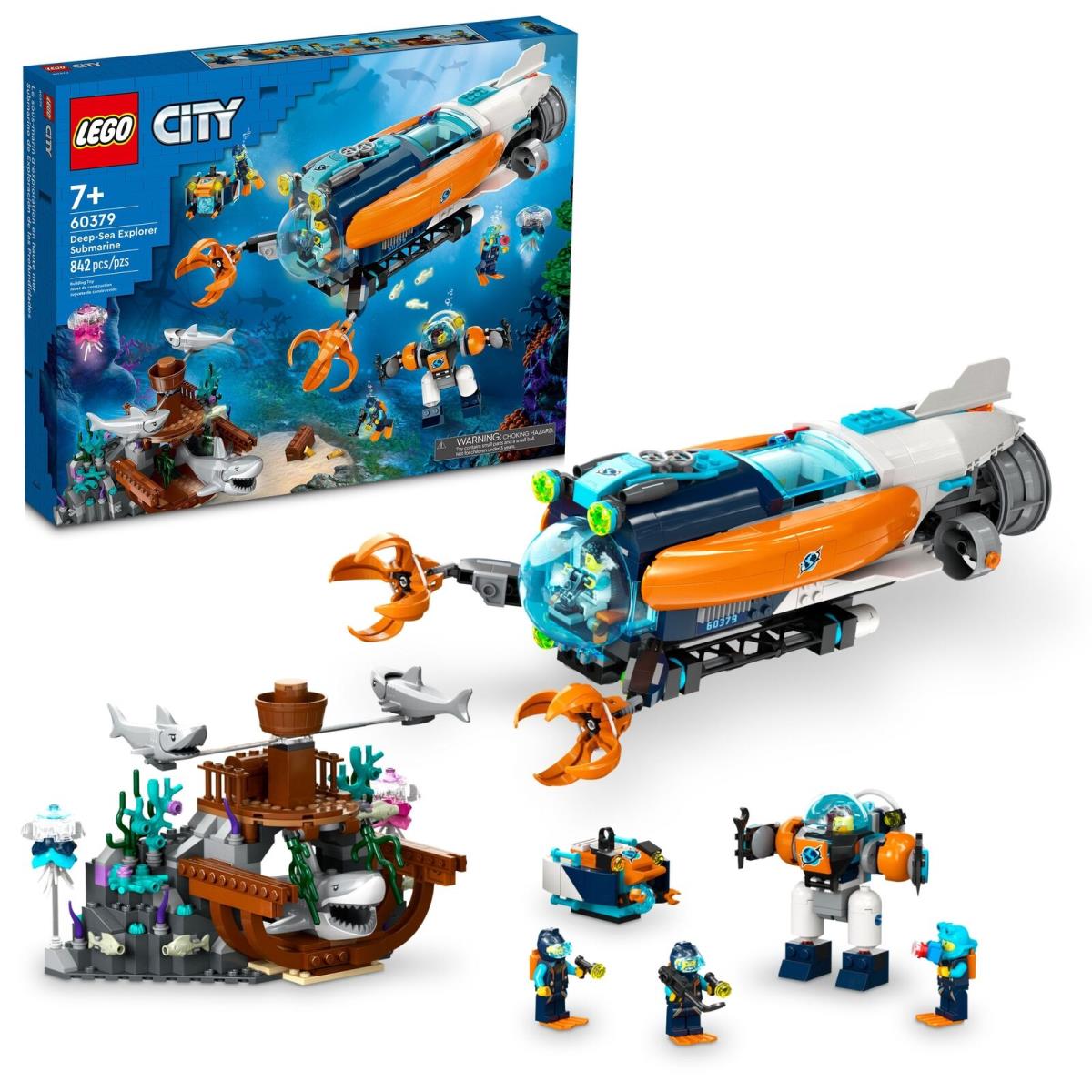 Lego City: Deep-sea Explorer Submarine 60379