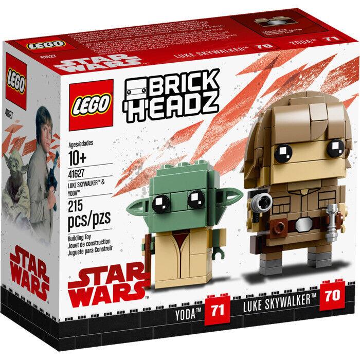 Lego Brickheadz Star Wars Yoda Luke Skywalker 41627