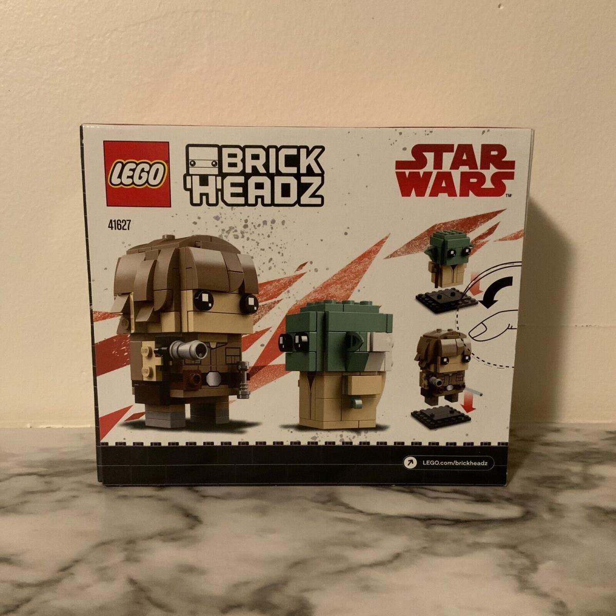 Lego 41627 Brickheadz Luke Skywalker Yoda Retired