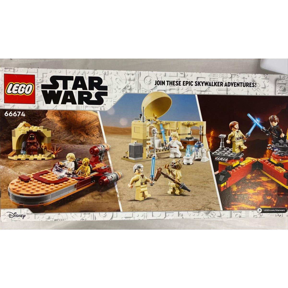 Lego Star Wars Disney 66674 Skywalker Adventures Pack. Rare Combo Pack - Walmart