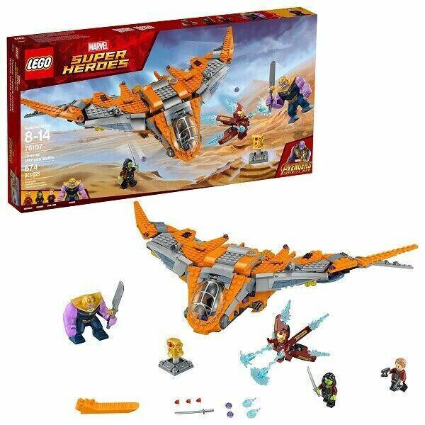 Lego Marvel Super Heroes Thanos: Ultimate Battle 76107 Mint Mimb