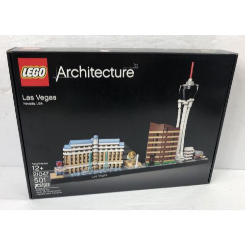 Nisb Lego Architecture: Las Vegas Set 21047 Retired 2018 Ships Free