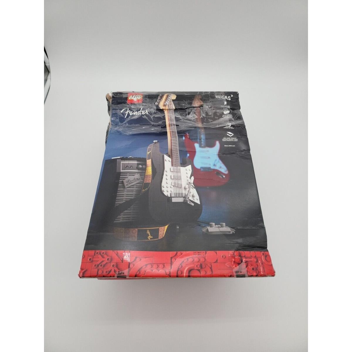 Lego Ideas Fender Stratocaster 21329 Guitar Model Building Set Music Dents Tape