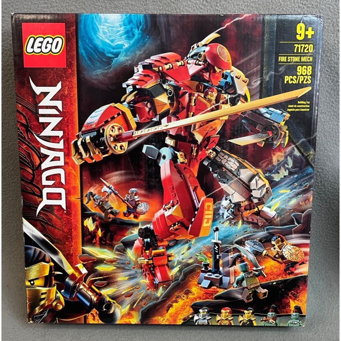 Lego Ninjago Fire Stone Mech Set 71720 Nrfb 2020