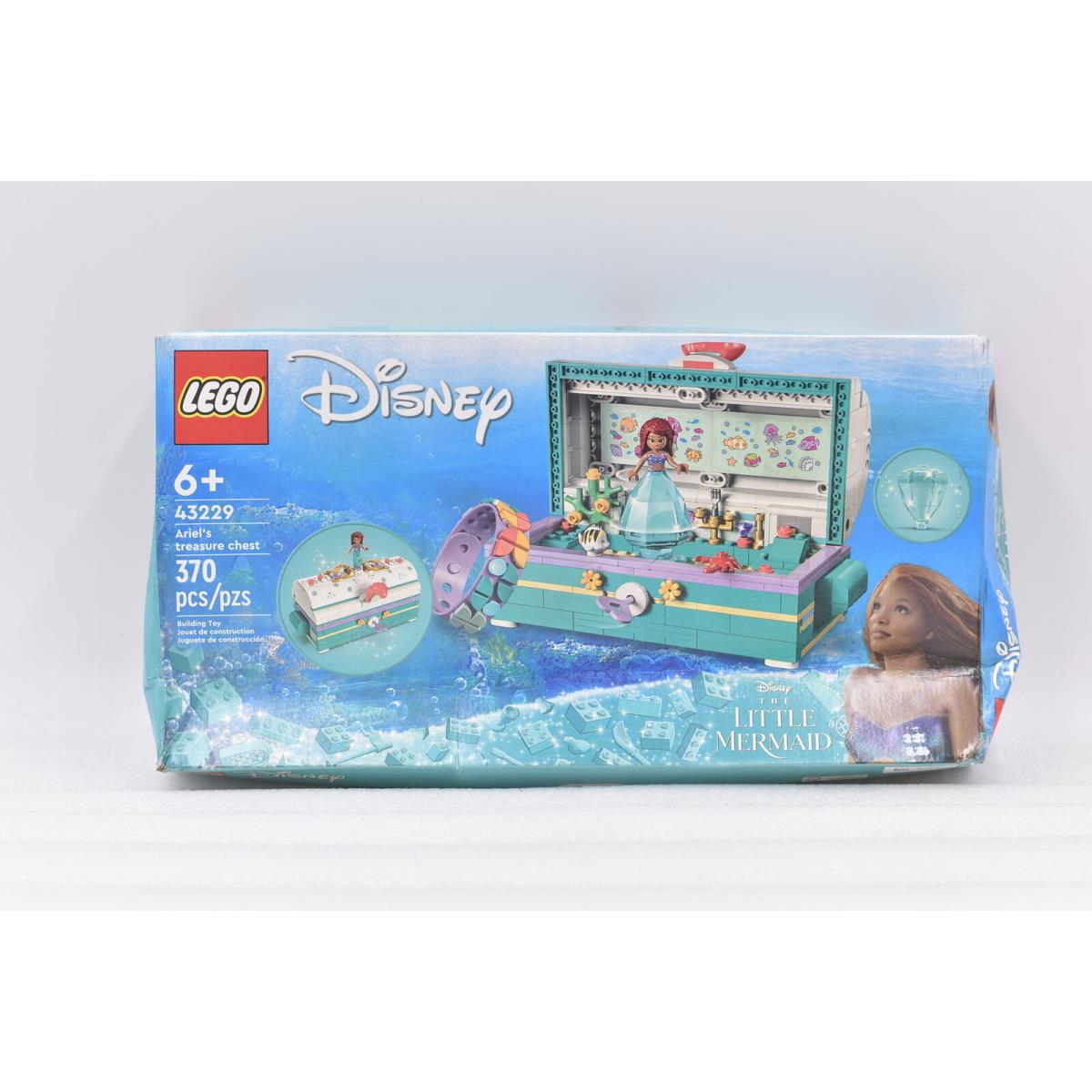 Lego Disney 43229 Ariel`s Treasure Chest Complete Set 370 Pcs