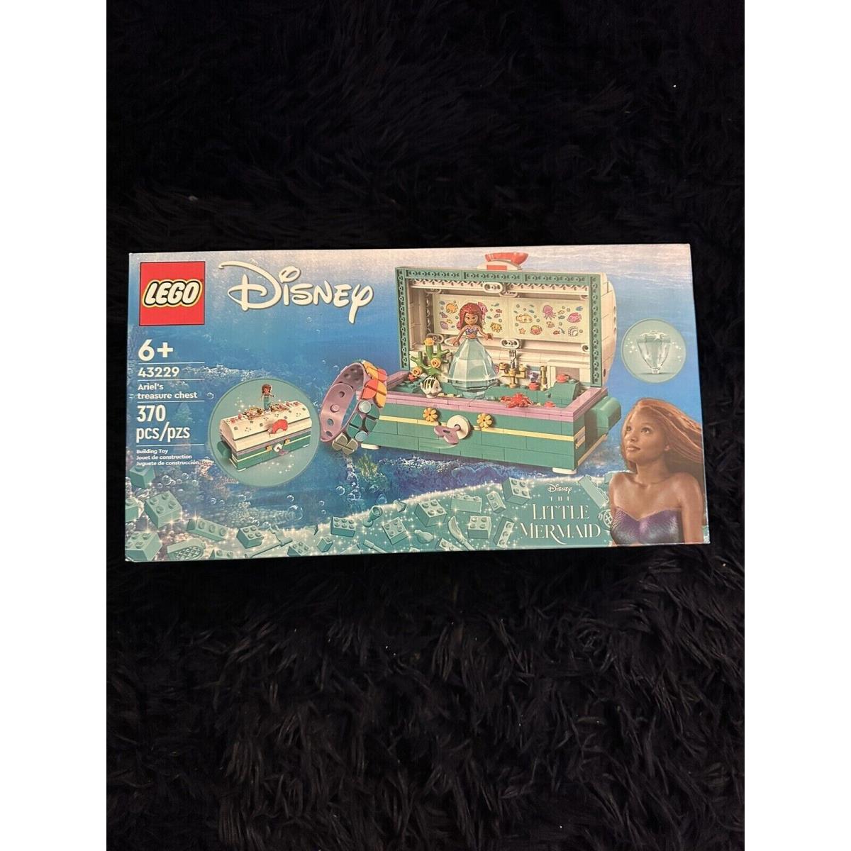 Disney`s Lego The Little Mermaid Ariel`s Treasure Chest 43229-NEW-SHIP Fast