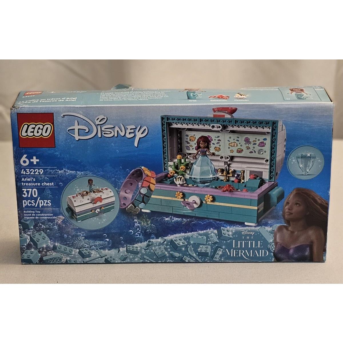 Lego Disney Ariel s Treasure Chest 43229 Building Toy Set Complete