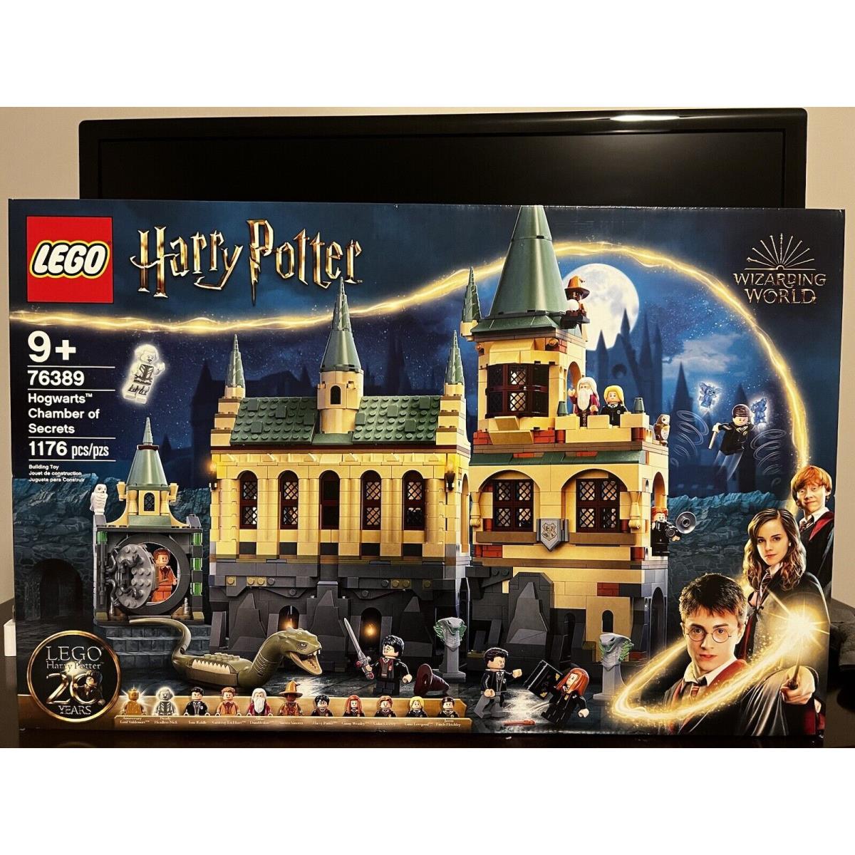 Harry Potter Lego 76389 Hogwarts Chamber of Secrets Wizarding - Amber