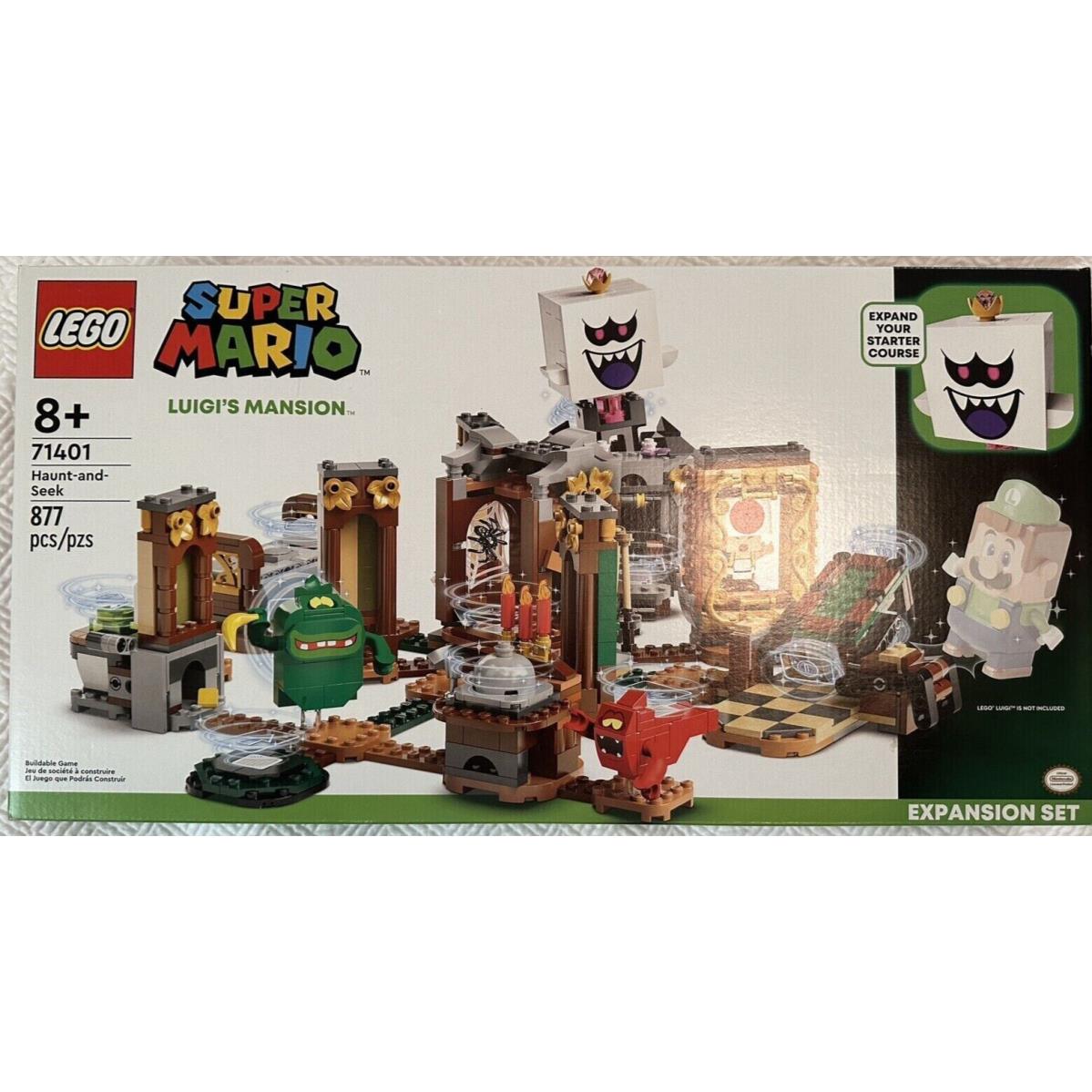 Lego Luigi s Mansion Haunt-and-seek Expansion Set Super Mario 71401 877 Pcs