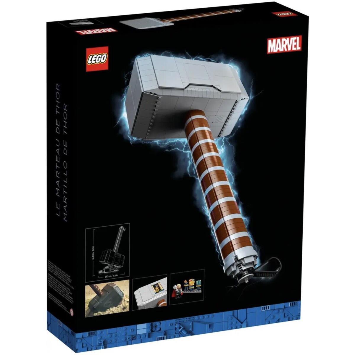 Lego Marvel Studios Infinity Saga with Lego Marvel Thor s Hammer 76209