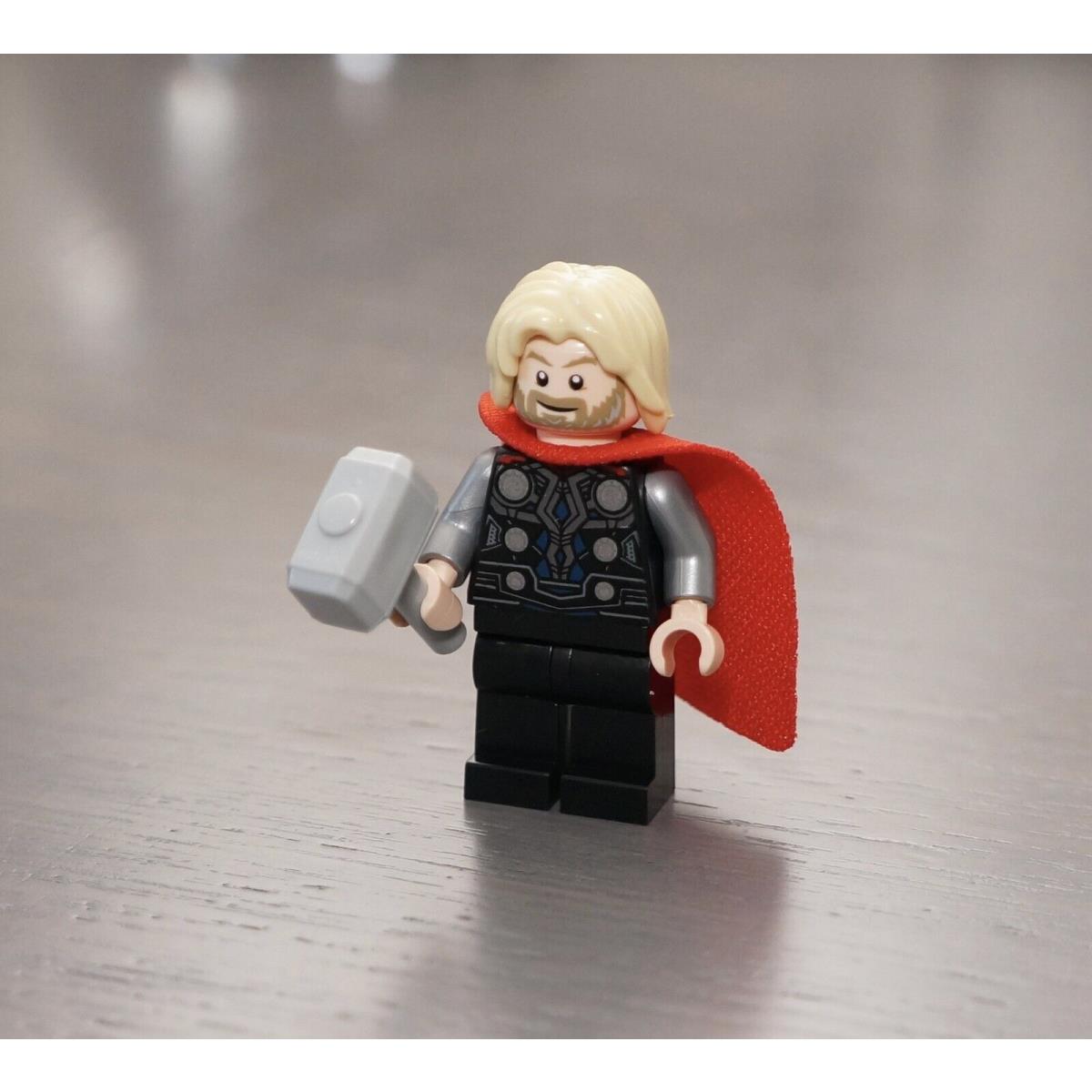 Lego Thor`s Hammer Mj Lnir 76209 Thor Minifigure Only Official Marvel