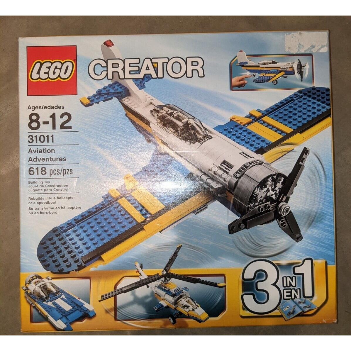 Lego Creator 31011 Aviation Adventures 3 in 1 Retired Set