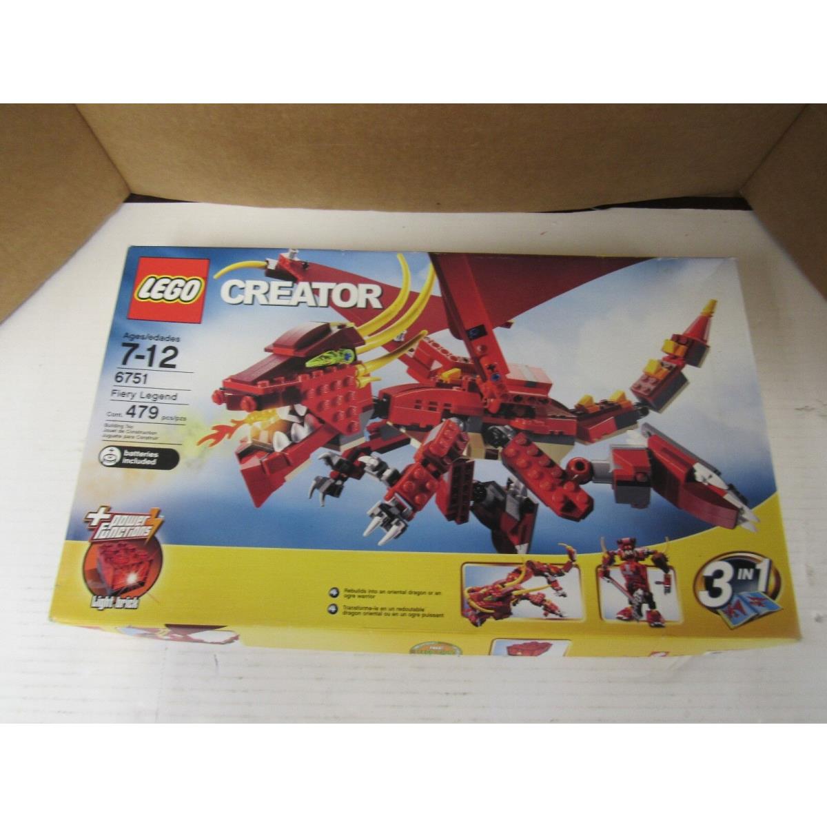 Lego Creator 6751 Fiery Legend 25b