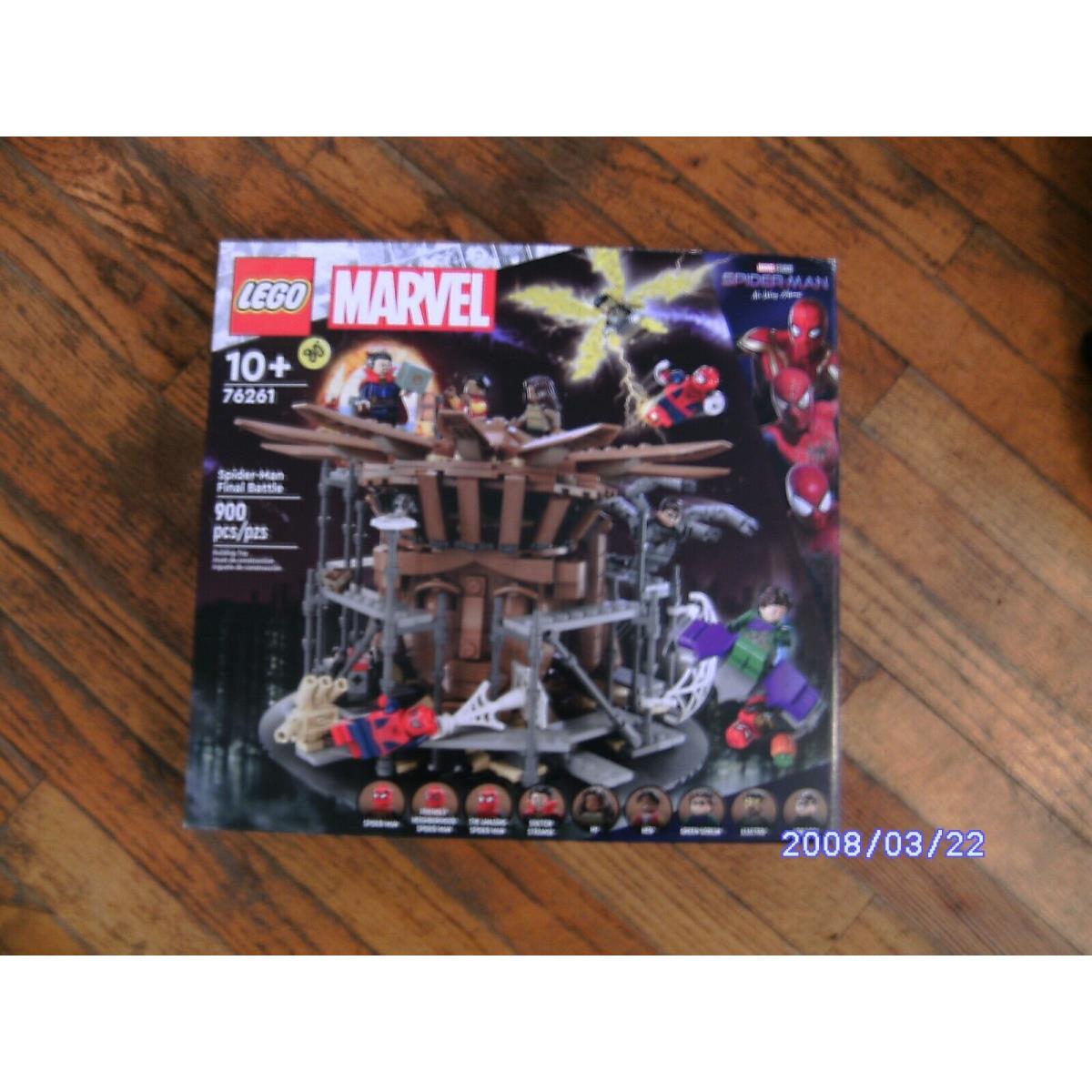 Lego Spiderman Super Heroes Marvel Final Battle 76261 900 Pcs