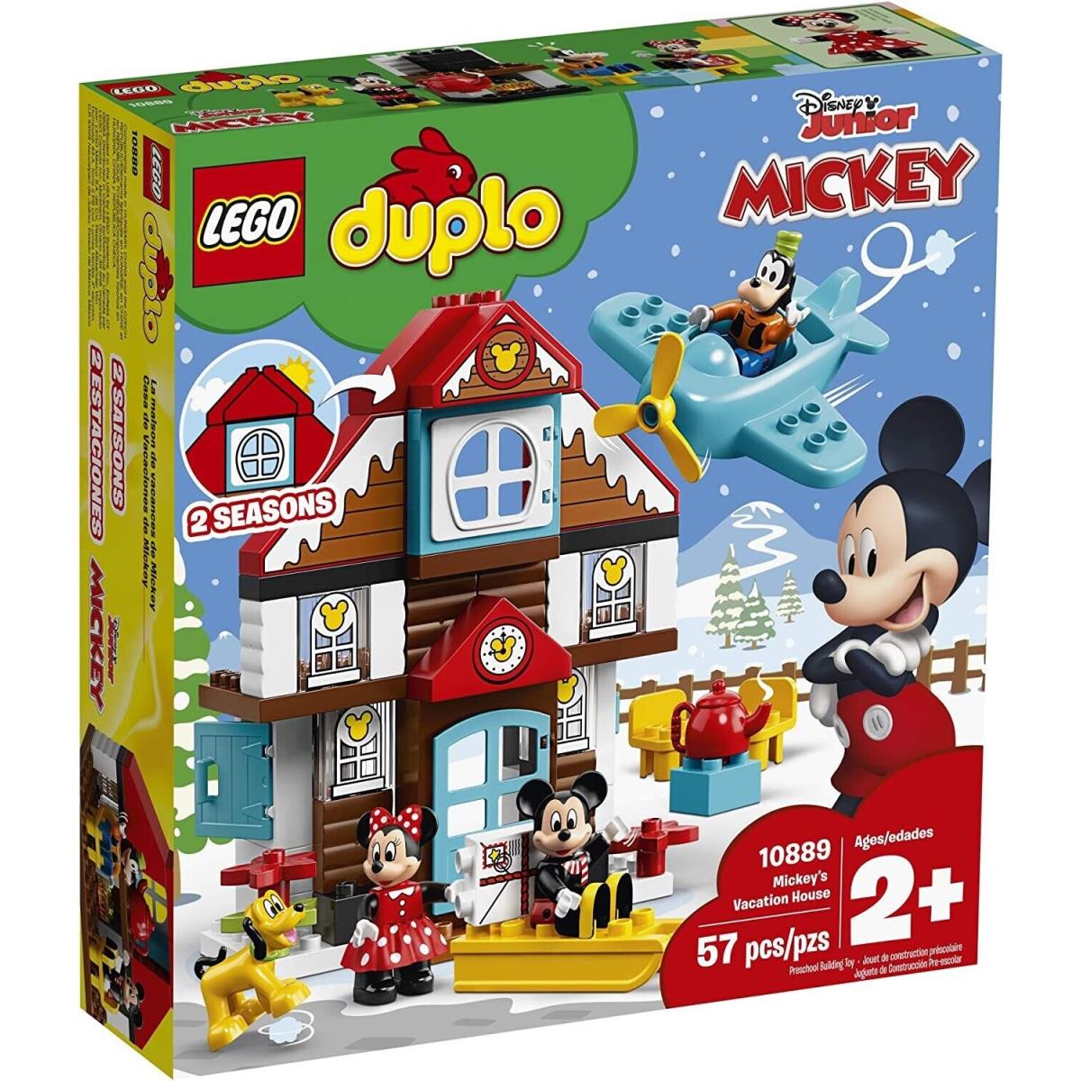 Lego Duplo 10889 Disney Mickey Mouse`s Vacation House - 3 Seasons