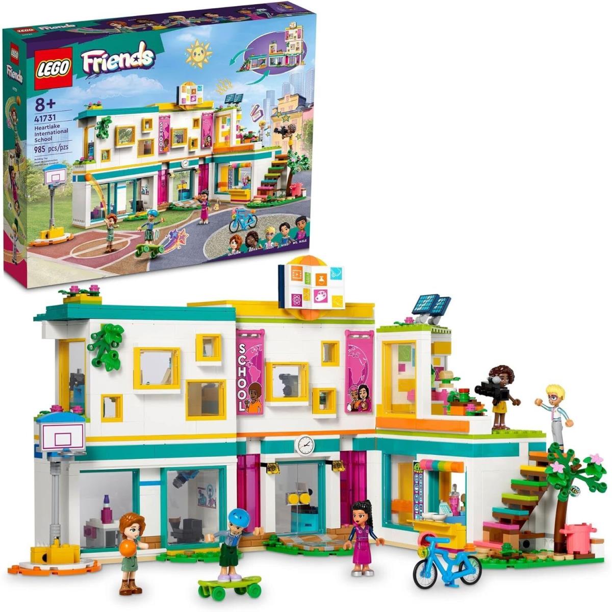 Lego Friends Heartlake International School Playset Building Toy For Girls Boys