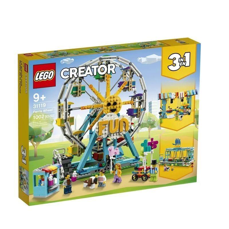Lego Creator 31119 Ferris Wheel 3-in-1 1002 Pcs Building Toy