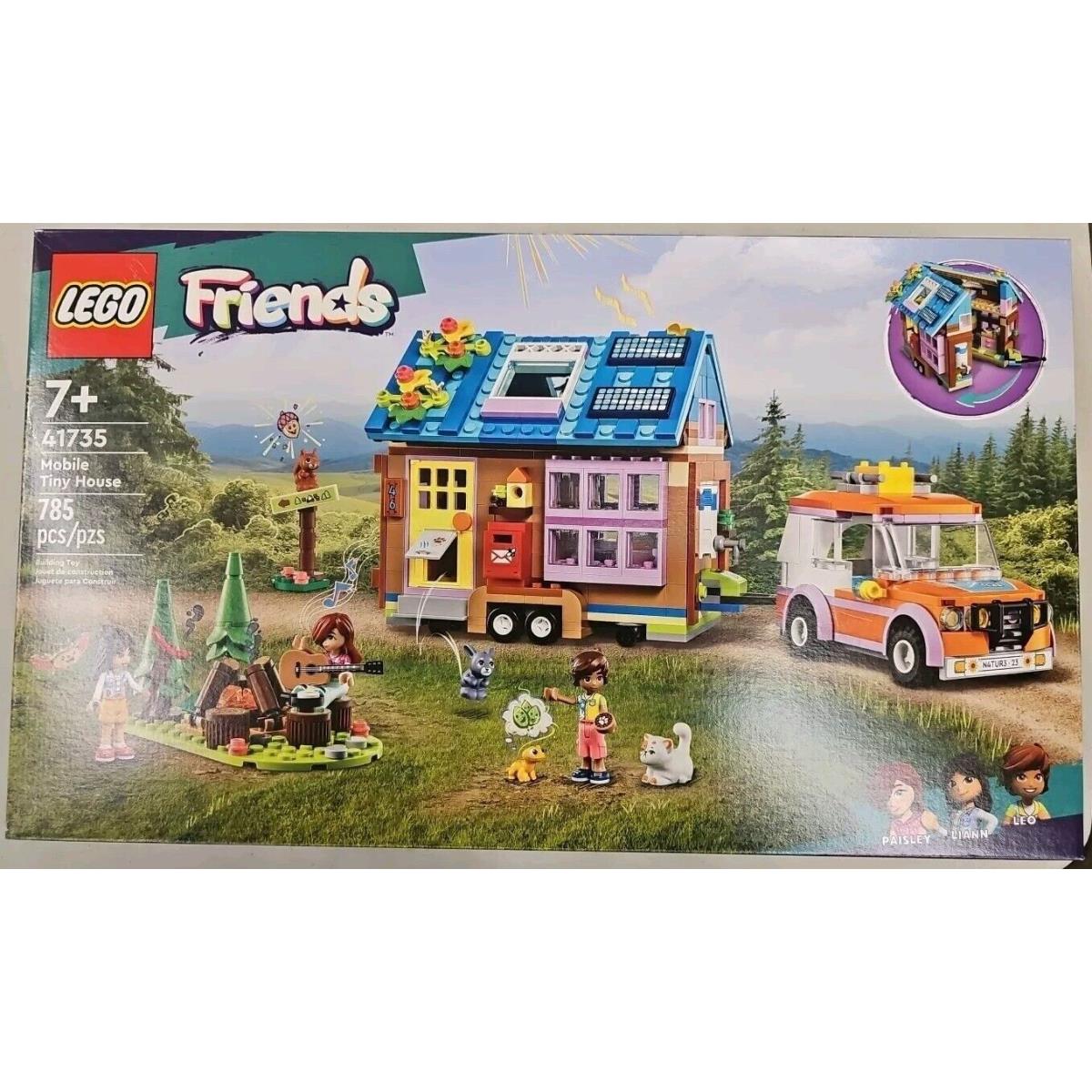 Lego Friends Mobile Tiny House Playset with Toy Car 41735 F46