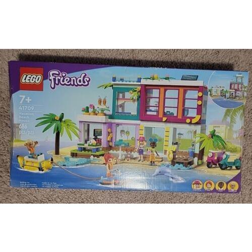Lego Friends: Vacation Beach House 41709 686 Piece Set